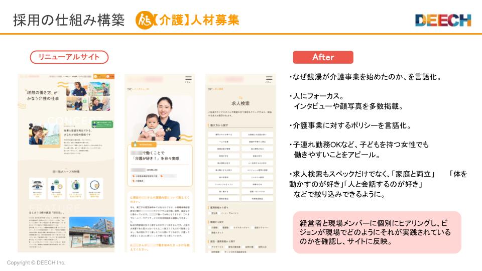 採用サイト・チラシ・WEB広告・ポスティング　採用事例集の画像